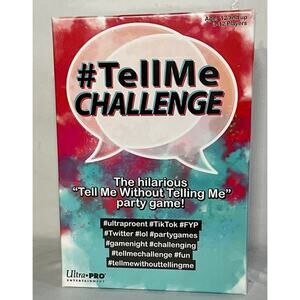 #TellMe Challenge Game ~ Hilarious "Tell Me Whithout Telling Me" Party Game